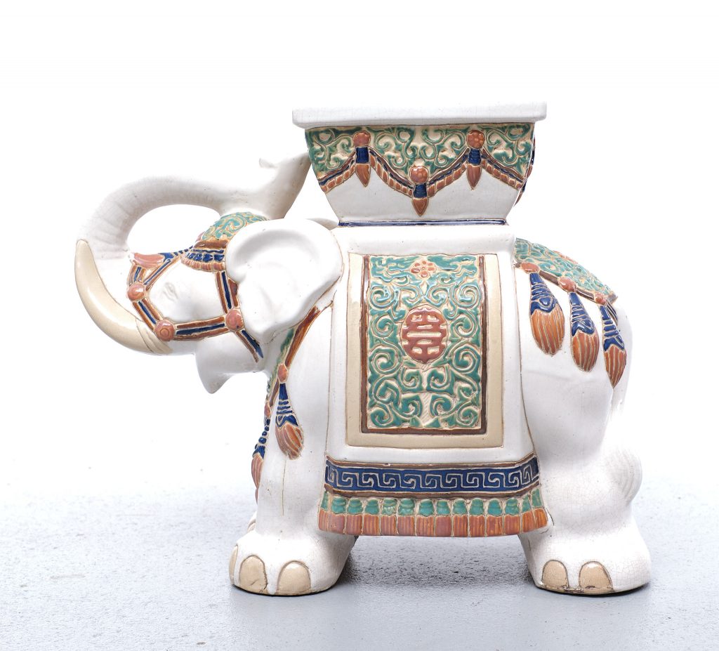 Large Vintage Chinese Elephant jardiniere 1970s – Oldenbeuving Vintage ...